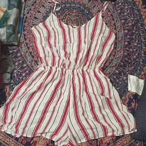 Striped Romper